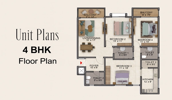 Embassy Green Shores Floor Plan
