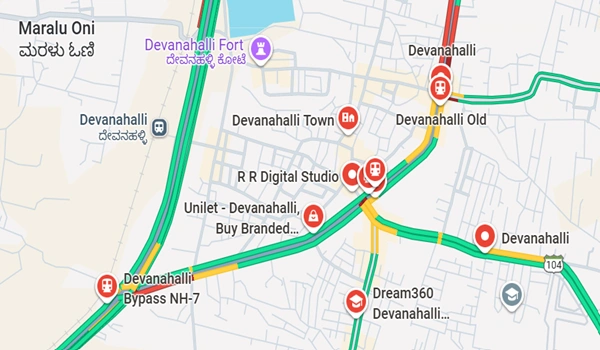 Embassy Green Shores Location Map